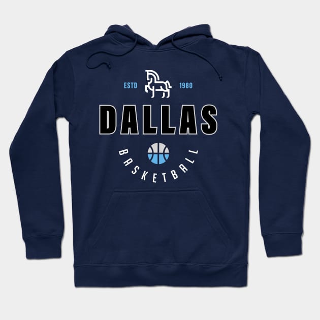 Dallas Mavericks basketball Fan Playoffs Gift Hoodie by BooTeeQue